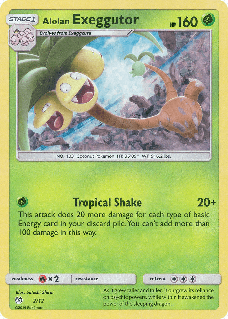 Alolan Exeggutor — McDonald's Collection 2019 #2