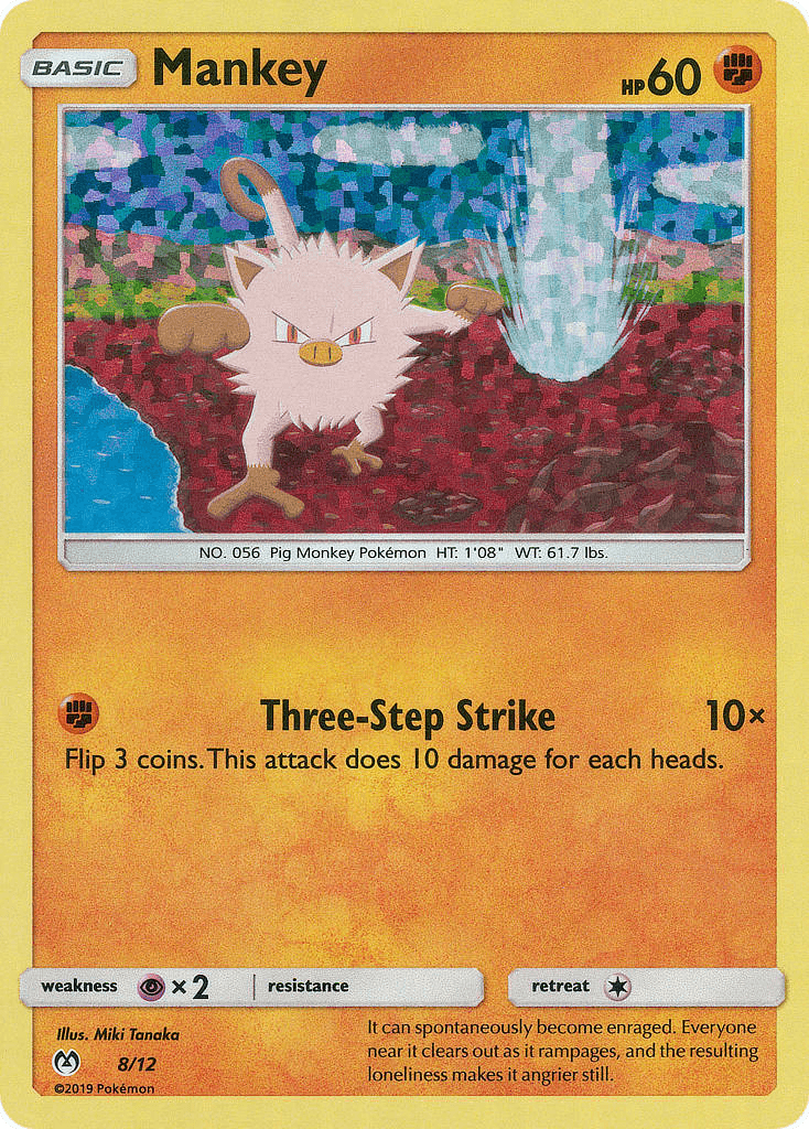 Mankey — McDonald's Collection 2019 #8