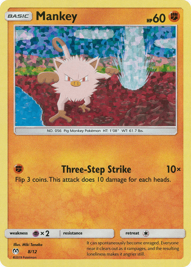 Mankey — McDonald's Collection 2019 #8