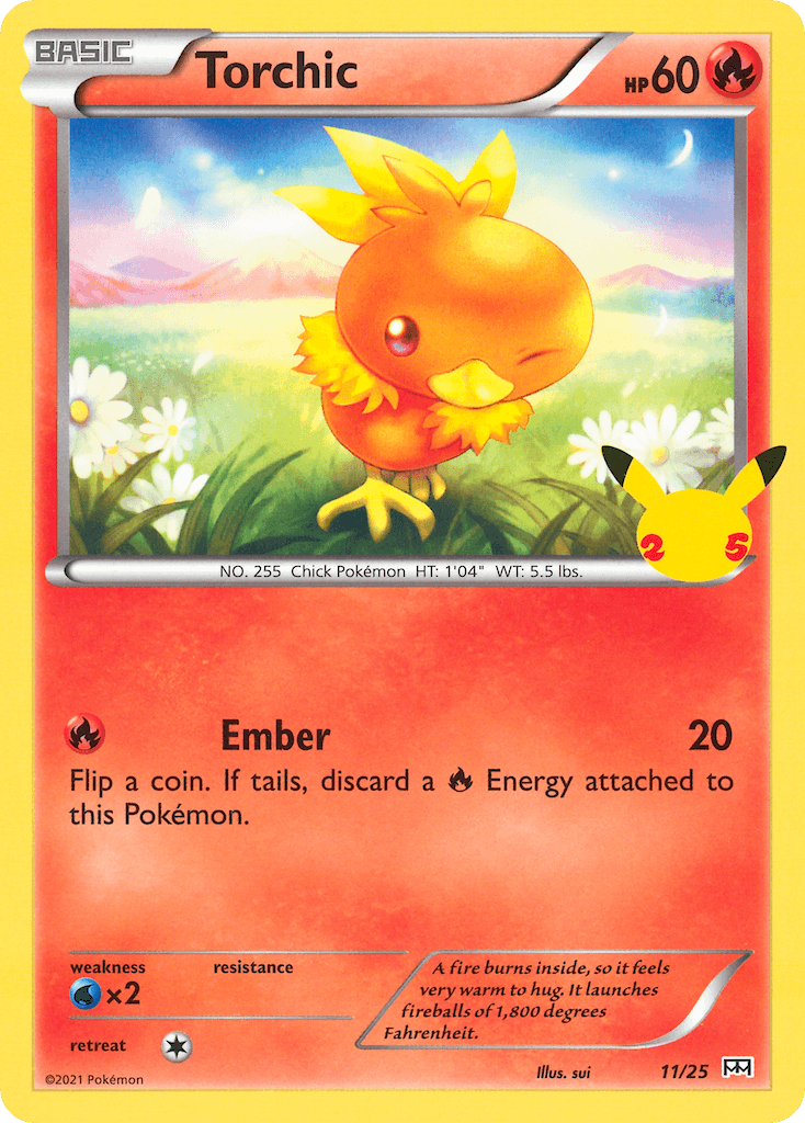 Torchic — McDonald's Collection 2021 #11