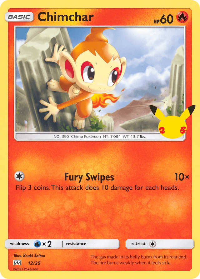 Chimchar — McDonald's Collection 2021 #12