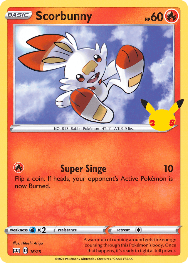 Scorbunny — McDonald's Collection 2021 #16