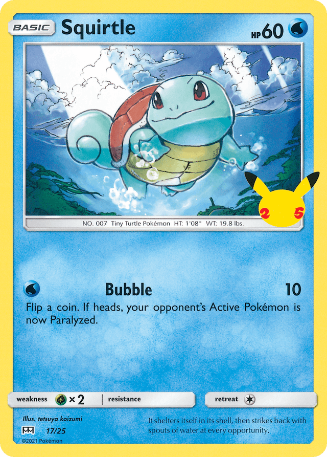 Squirtle — McDonald's Collection 2021 #17
