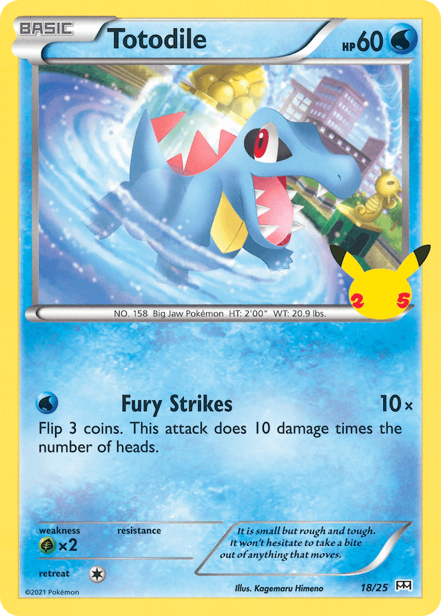 Totodile — McDonald's Collection 2021 #18