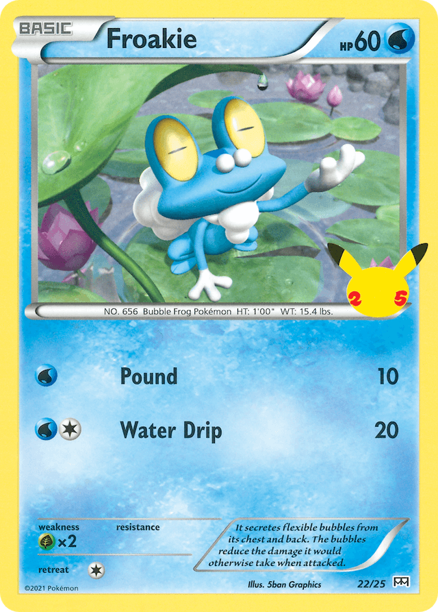 Froakie — McDonald's Collection 2021 #22