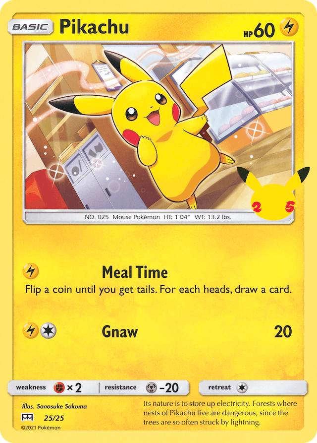 Pikachu — McDonald's Collection 2021 #25