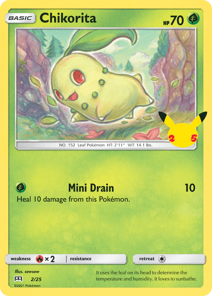 Chikorita — McDonald's Collection 2021 #2