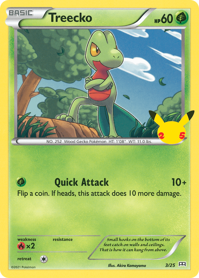 Treecko — McDonald's Collection 2021 #3
