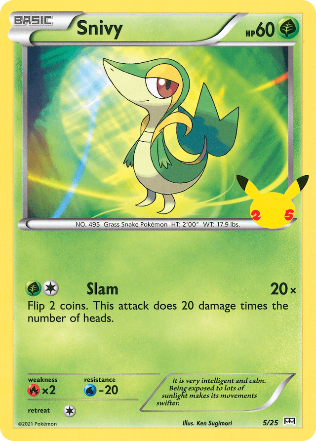 Snivy — McDonald's Collection 2021 #5