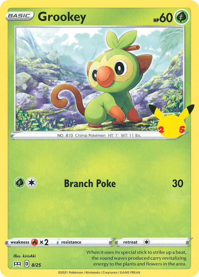 Grookey — McDonald's Collection 2021 #8