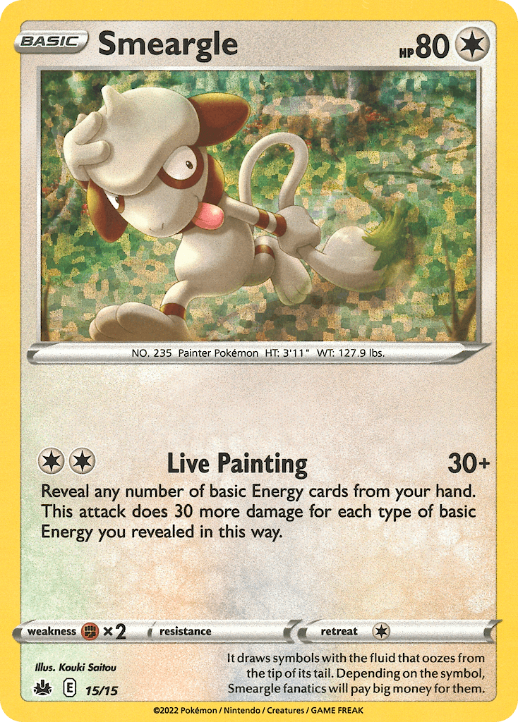 Smeargle — McDonald's Collection 2022 #15