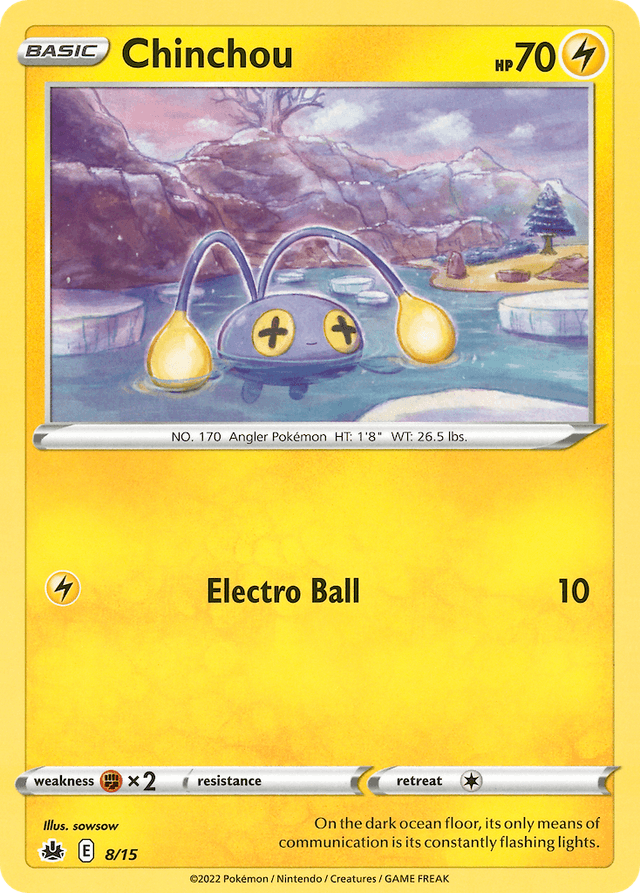 Chinchou — McDonald's Collection 2022 #8