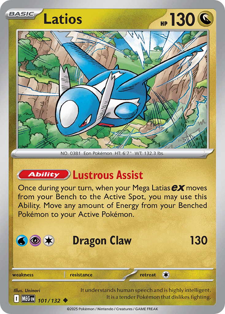 Latios — Mega Evolution #101