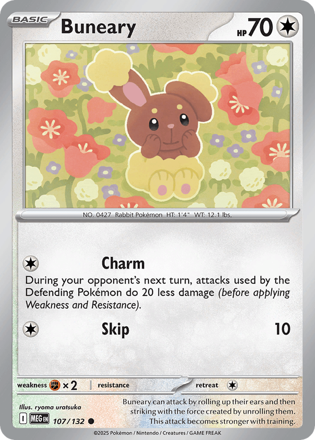 Buneary — Mega Evolution #107