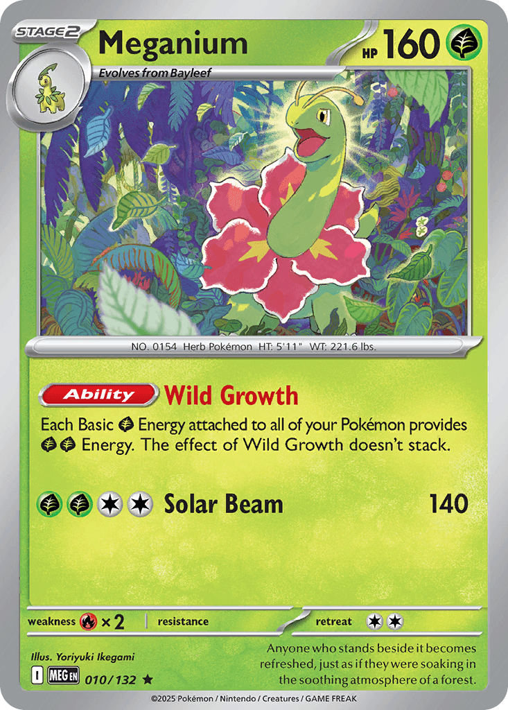 Meganium — Mega Evolution #10