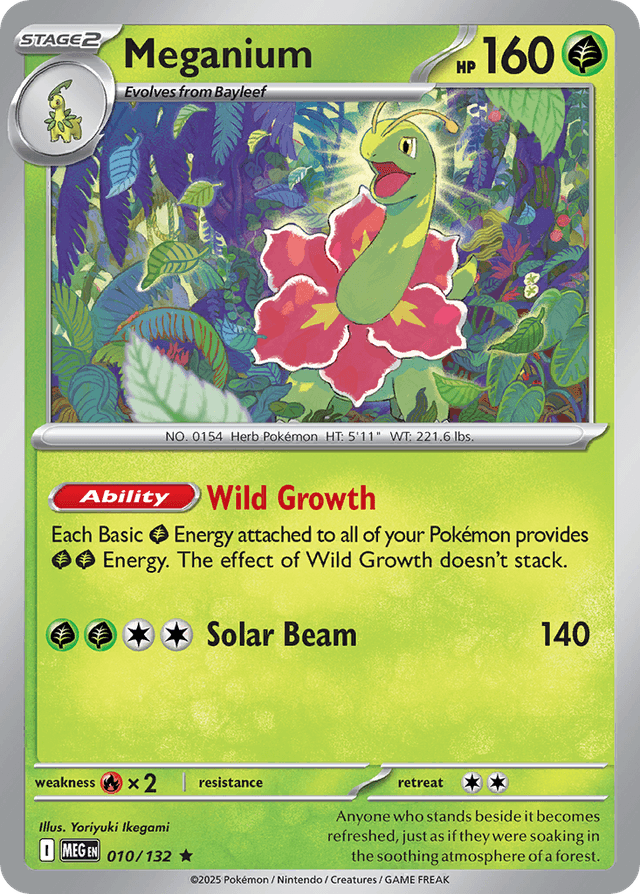 Meganium — Mega Evolution #10