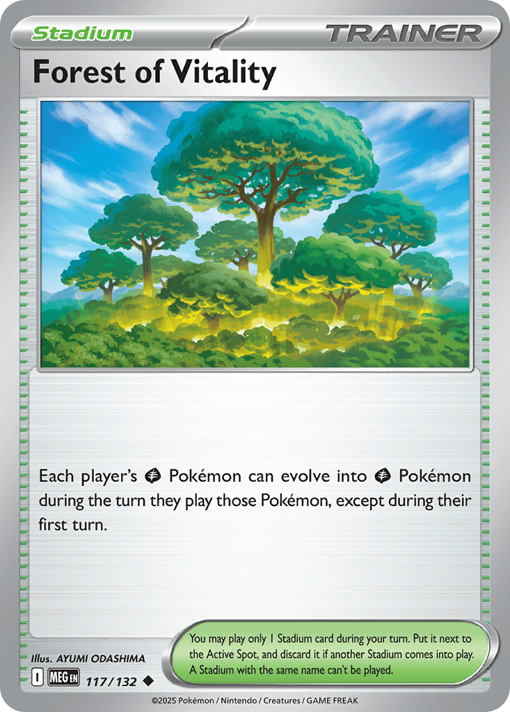 Forest of Vitality — Mega Evolution #117