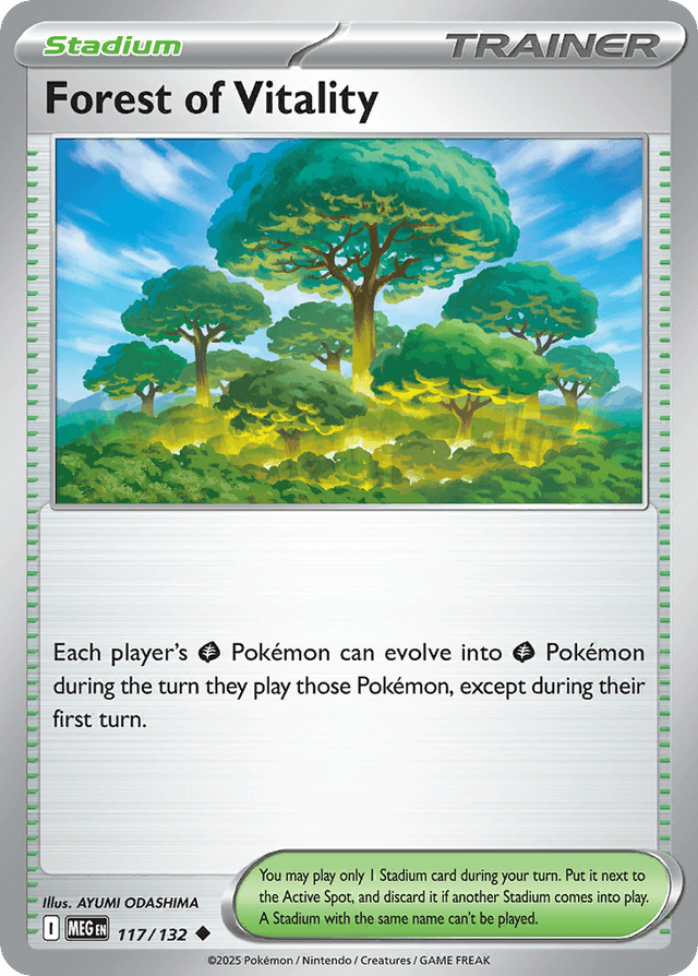 Forest of Vitality — Mega Evolution #117