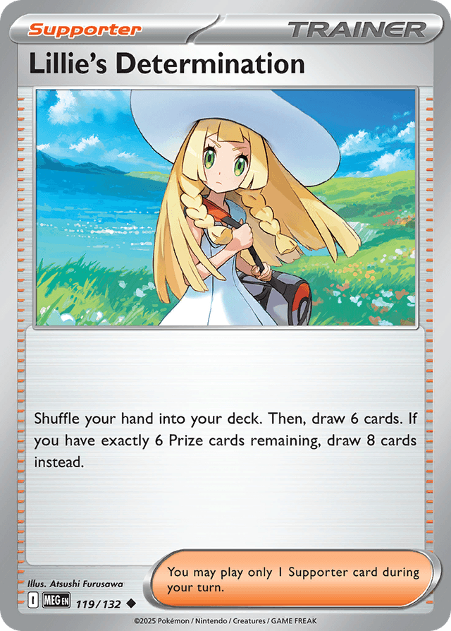 Lillie's Determination — Mega Evolution #119