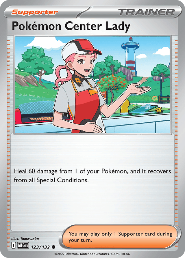 Pokémon Center Lady — Mega Evolution #123