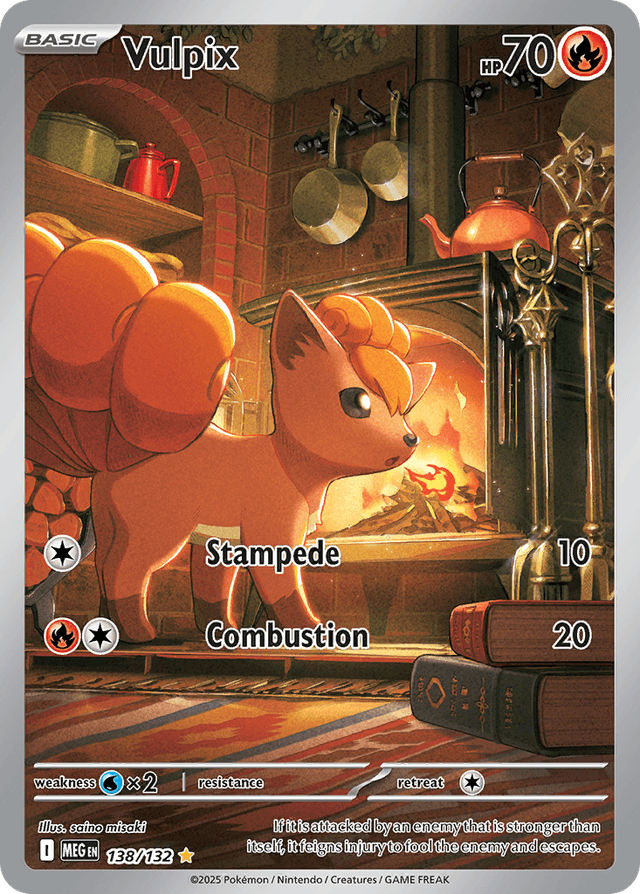 Vulpix — Mega Evolution #138