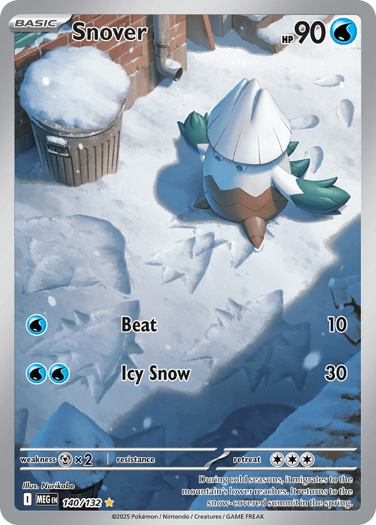 Snover — Mega Evolution #140