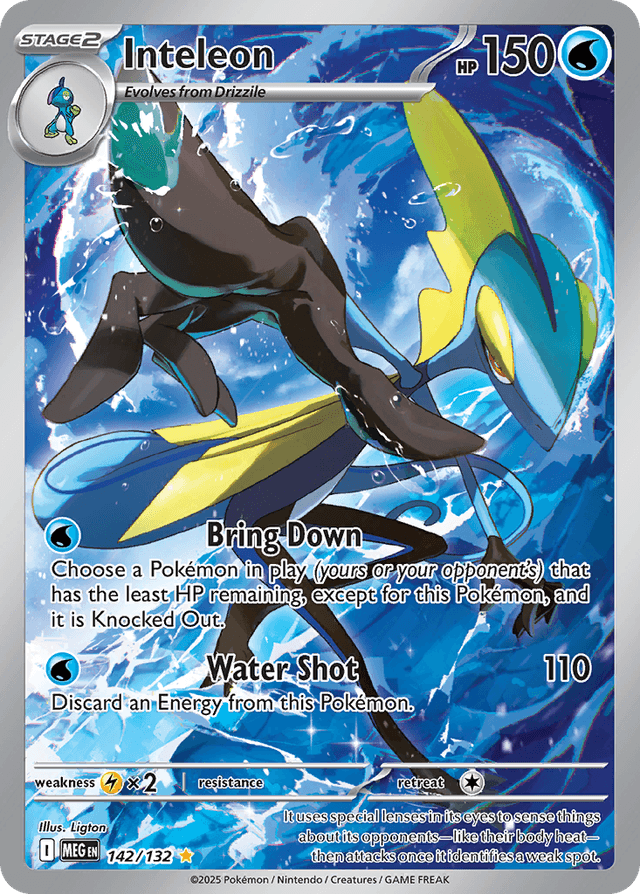 Inteleon — Mega Evolution #142