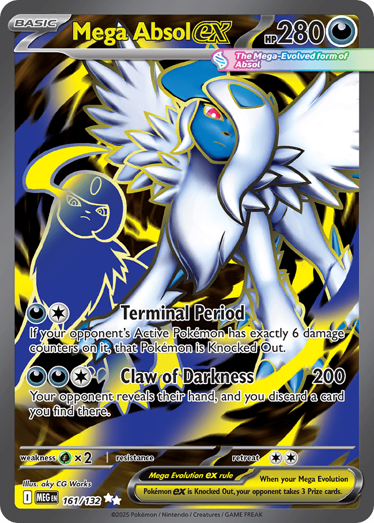Mega Absol ex — Mega Evolution #161