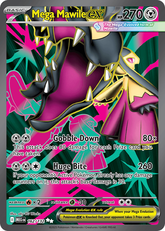 Mega Mawile ex — Mega Evolution #162