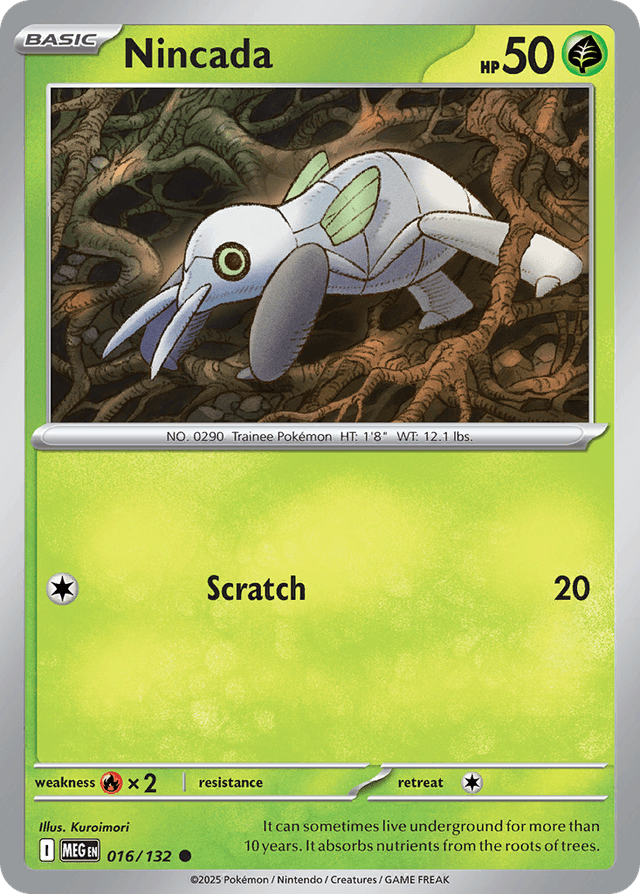 Nincada — Mega Evolution #16