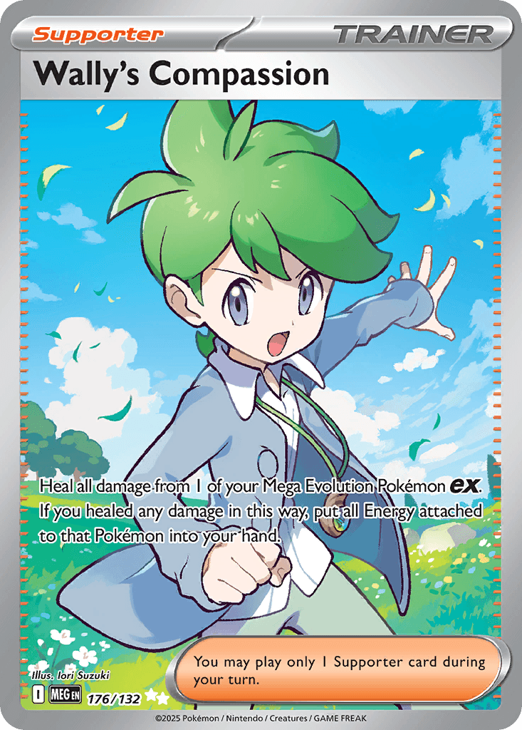 Wally's Compassion — Mega Evolution #176