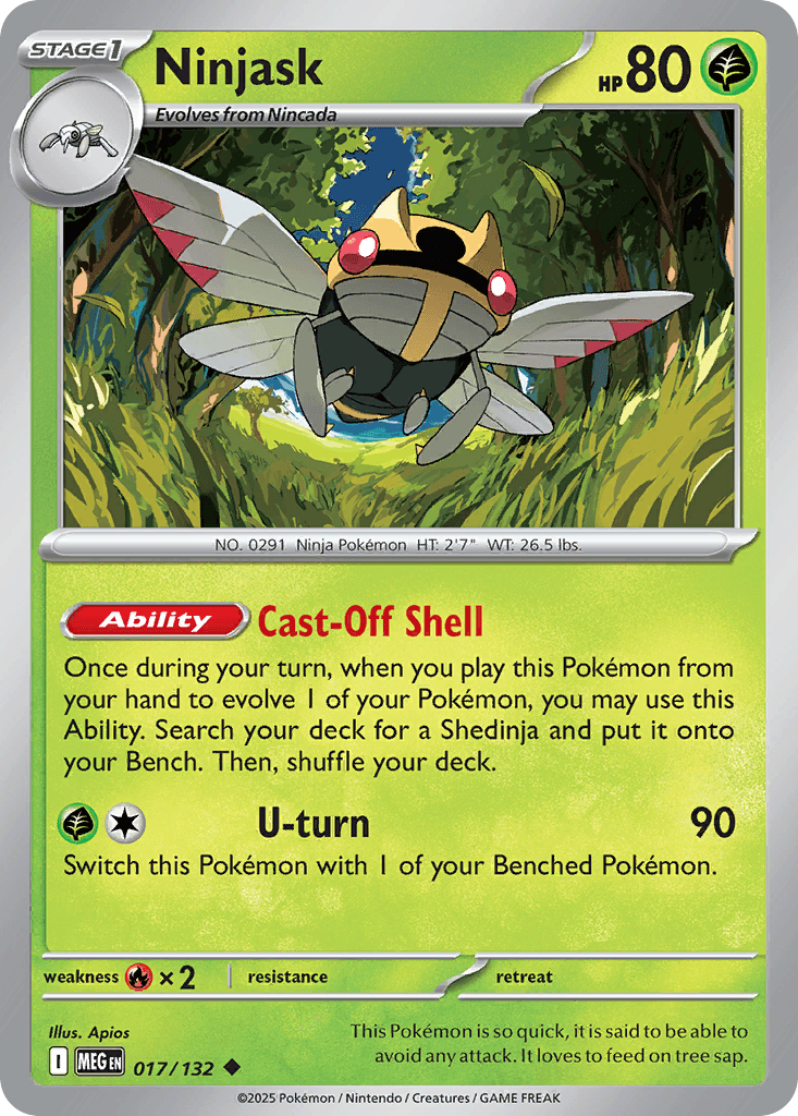 Ninjask — Mega Evolution #17