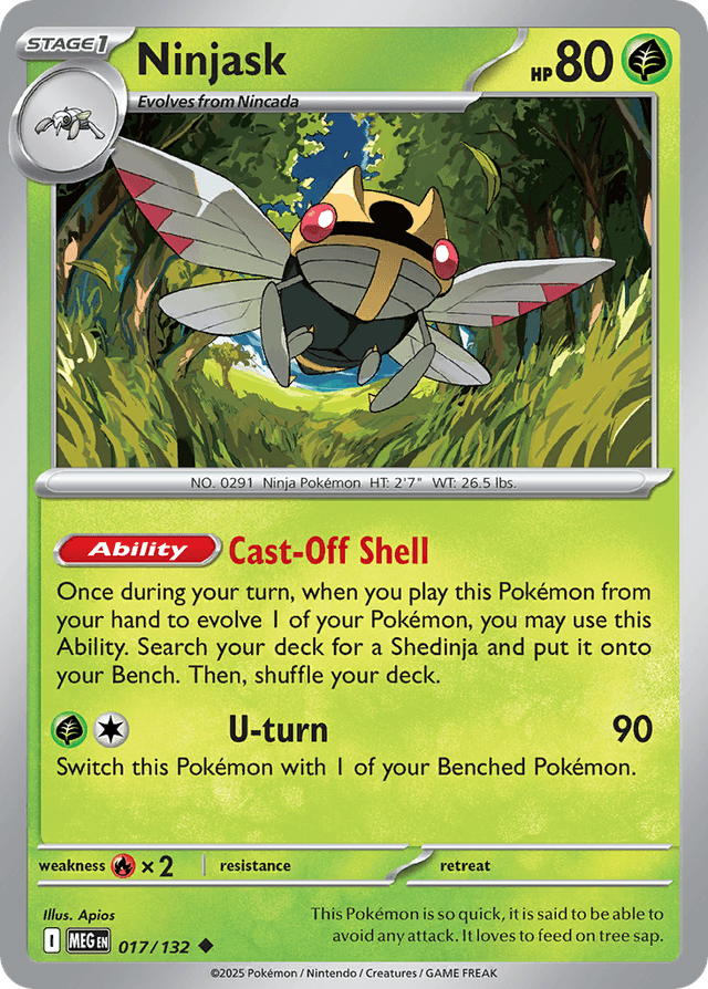 Ninjask — Mega Evolution #17