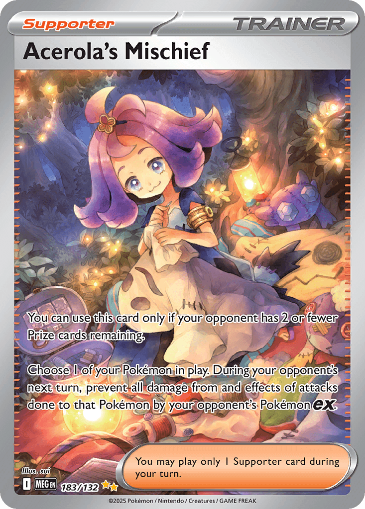 Acerola's Mischief — Mega Evolution #183