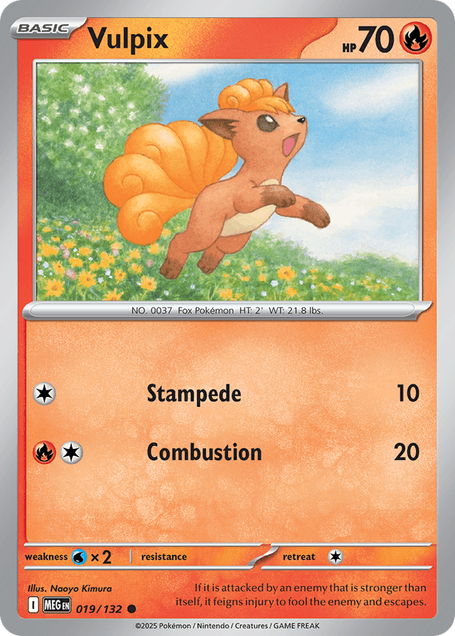 Vulpix — Mega Evolution #19