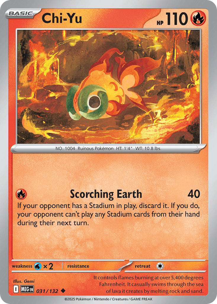 Chi-Yu — Mega Evolution #31