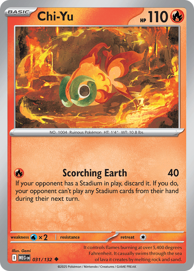 Chi-Yu — Mega Evolution #31