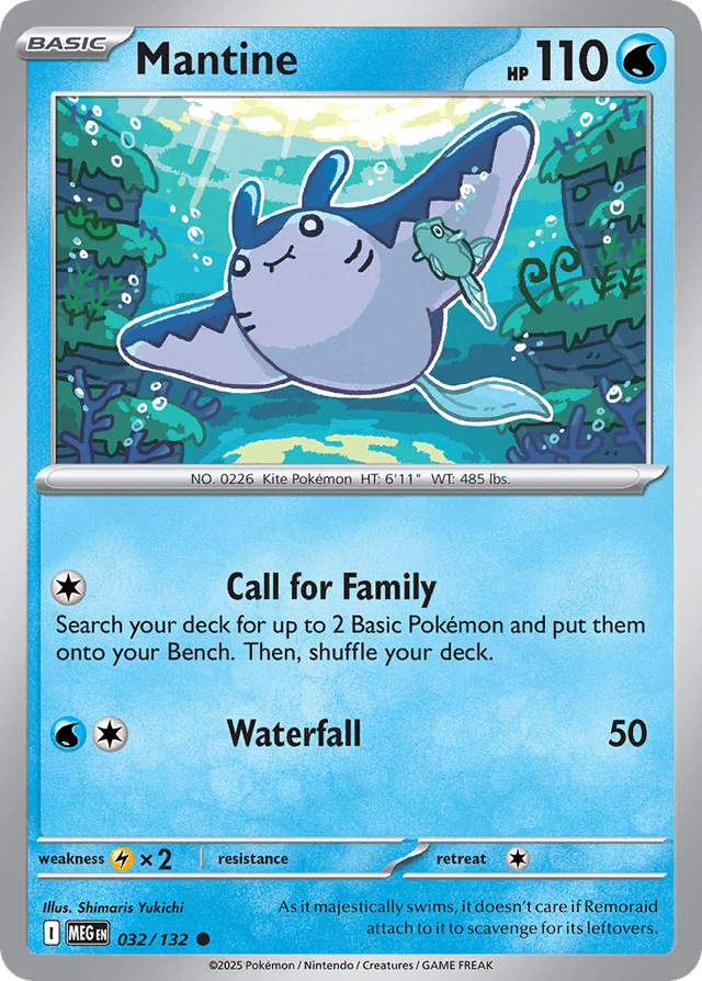 Mantine — Mega Evolution #32