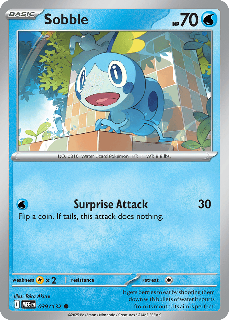 Sobble — Mega Evolution #39