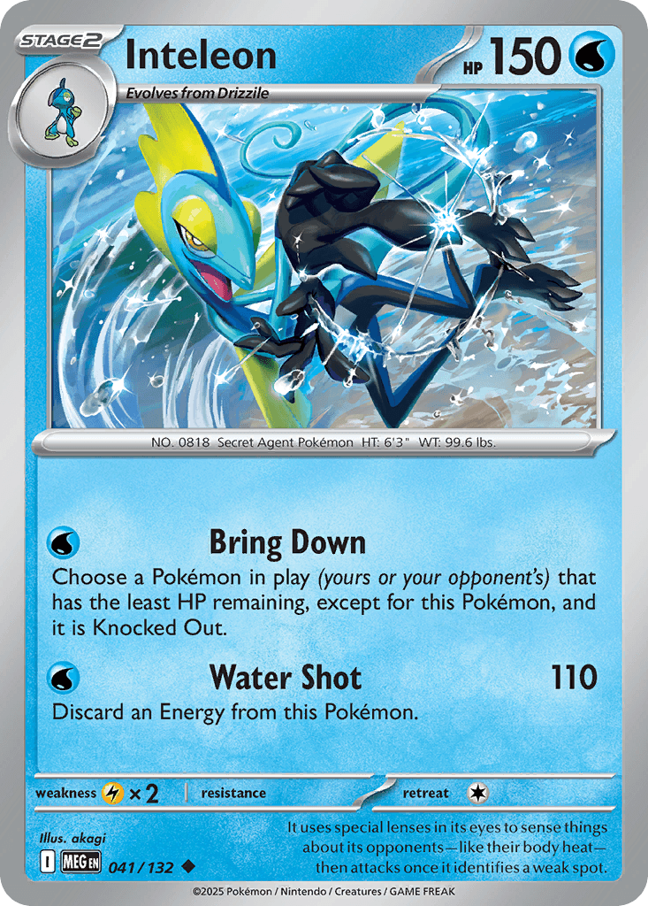 Inteleon — Mega Evolution #41