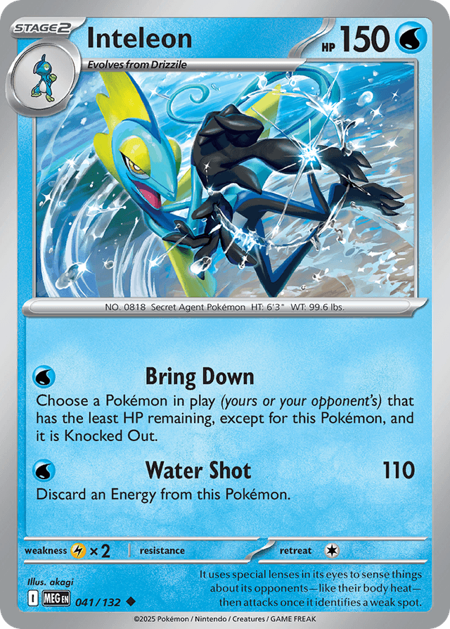 Inteleon — Mega Evolution #41