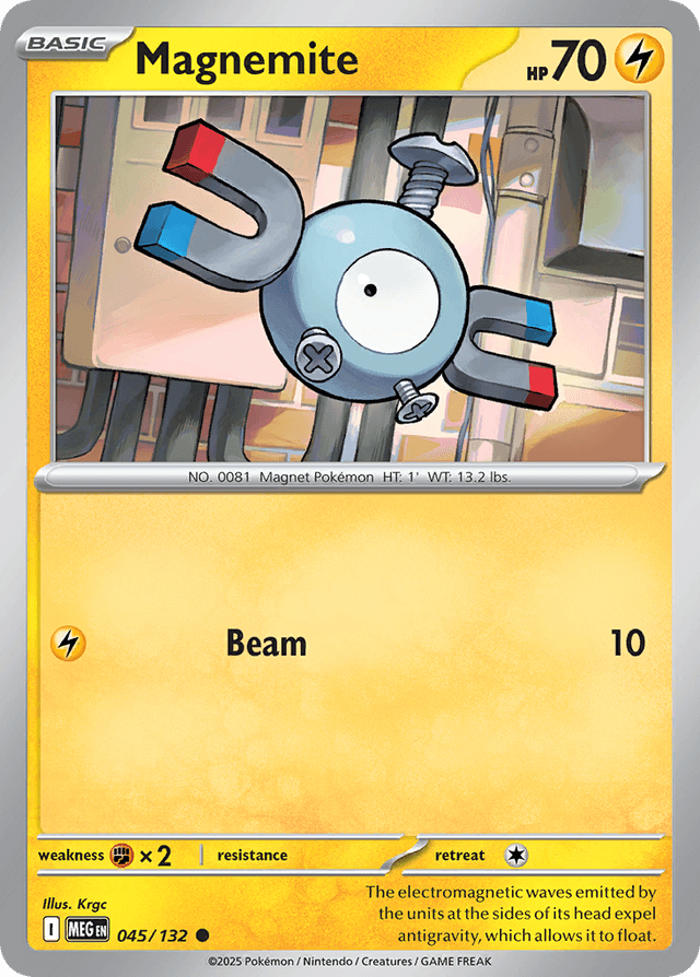 Magnemite — Mega Evolution #45