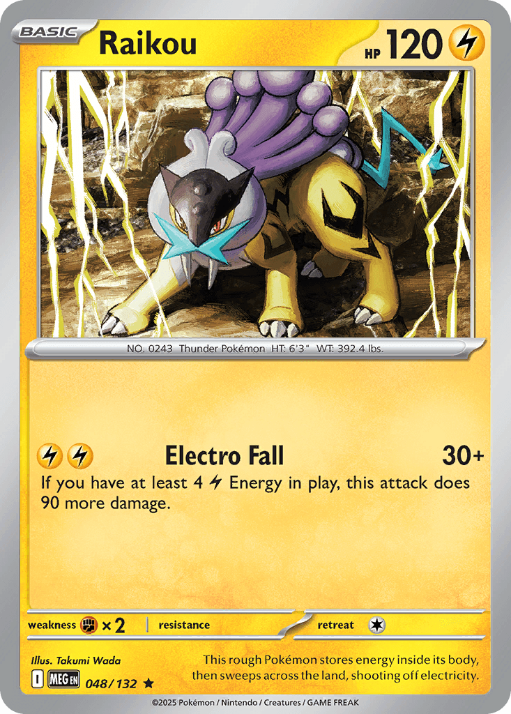 Raikou — Mega Evolution #48