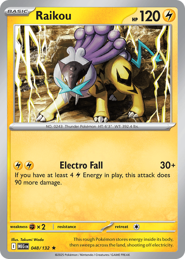 Raikou — Mega Evolution #48