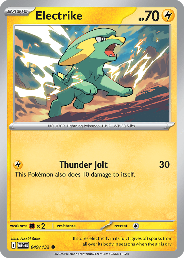 Electrike — Mega Evolution #49