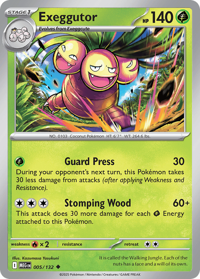 Exeggutor — Mega Evolution #5
