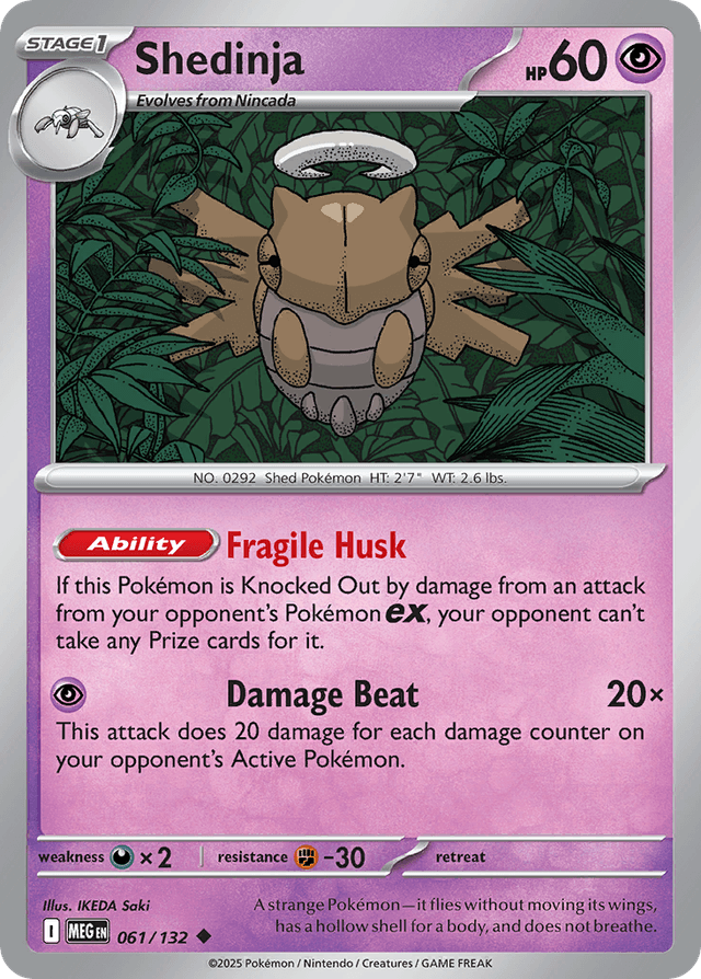 Shedinja — Mega Evolution #61