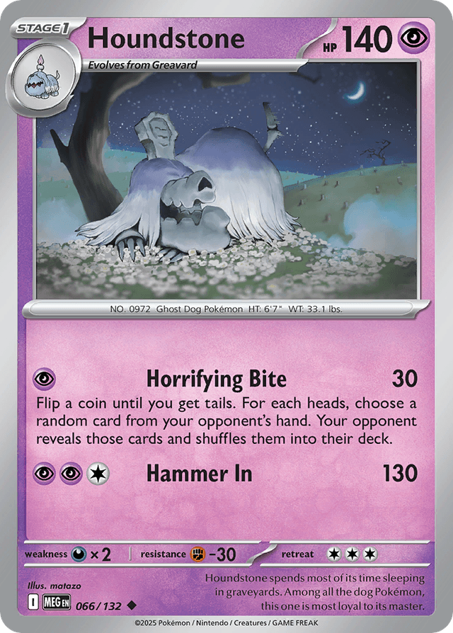 Houndstone — Mega Evolution #66