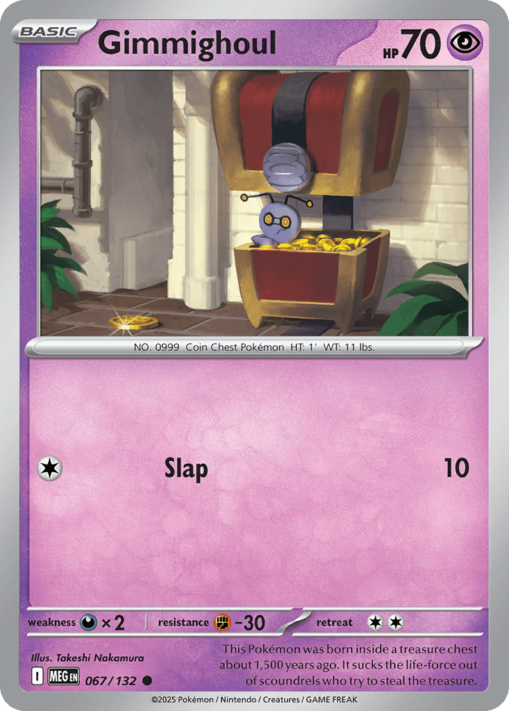Gimmighoul — Mega Evolution #67