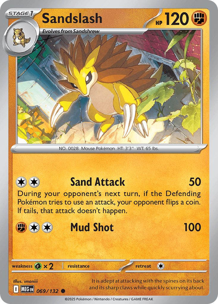 Sandslash — Mega Evolution #69